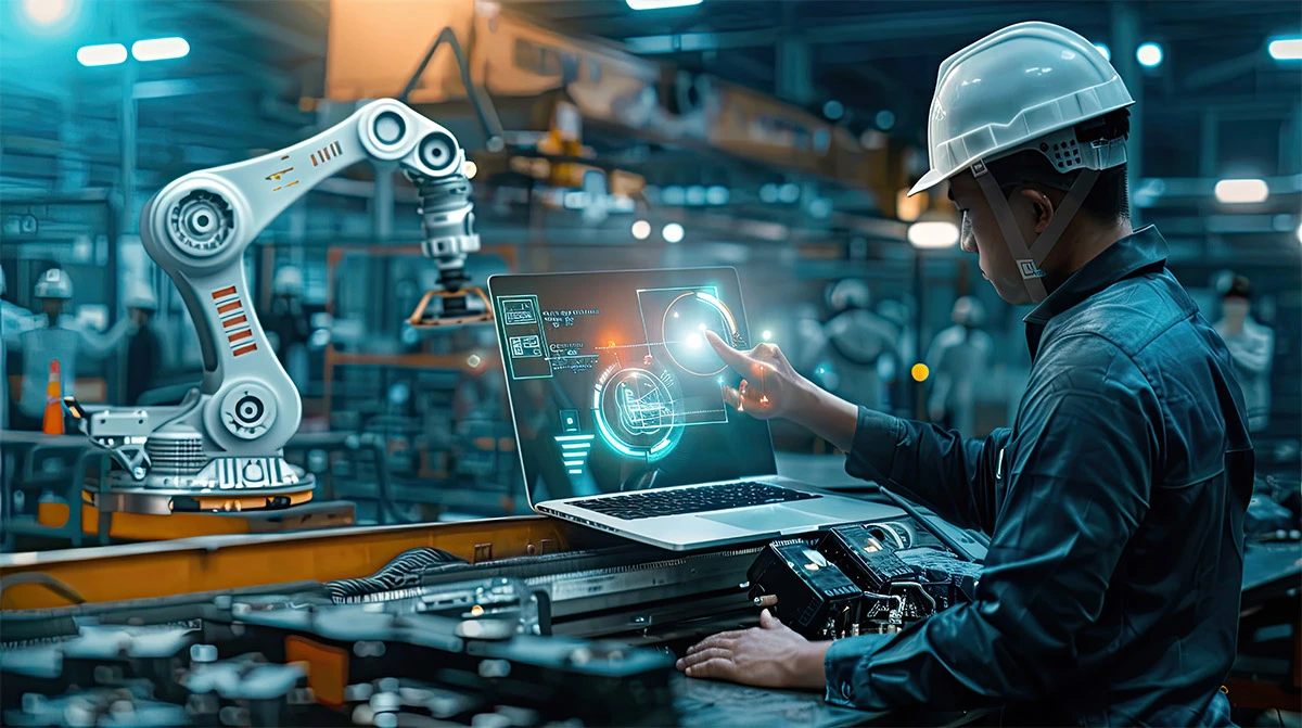 Manufacturing industry visual